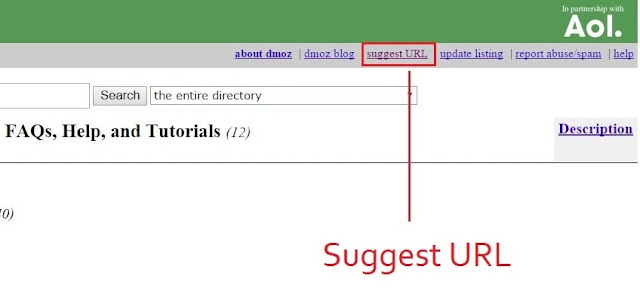 listing blog/site into DMOZ and it's benefits