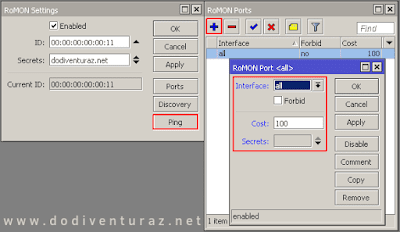 Tutorial konfigurasi RoMON di router mikrotik Tutorial Konfigurasi RoMON di Router Mikrotik