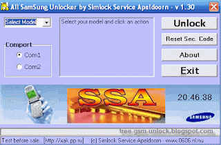 All Samsung Unlocker v1.30