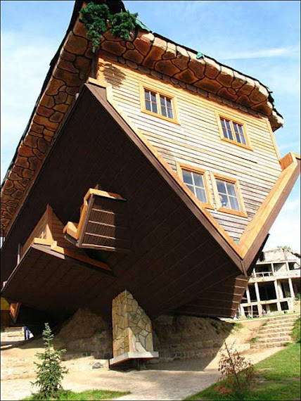 Crazy Upside Down House