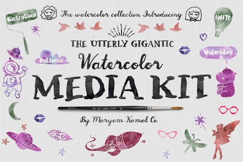 Download SVG Vector The Utterly Gigantic! Watercolor kit create your own DIY projects using your Cricut Explore, Silhouette Cameo and more.