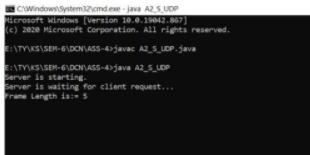 Write a program to implement Stop and Wait Protocol using both TCP and UDP