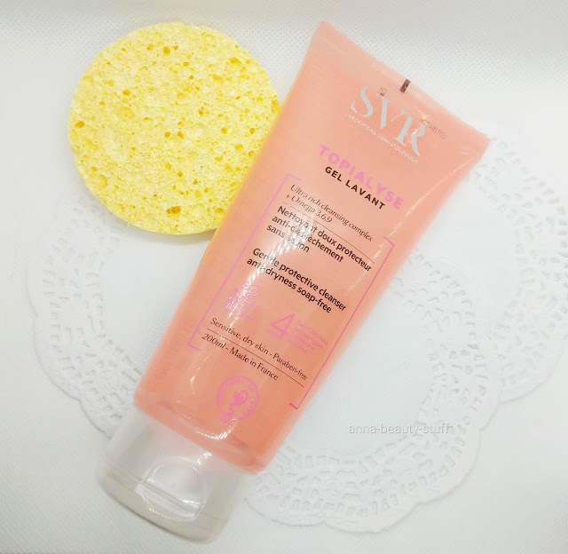 SVR, очищение кожи, зима, гигиена, уход за лицом, face wash, сухая кожа