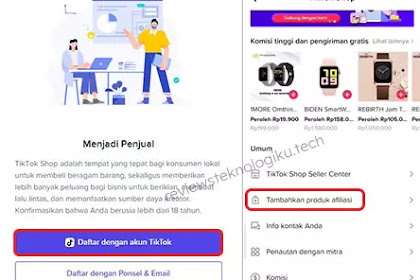 cara daftar shopee affiliate tiktok