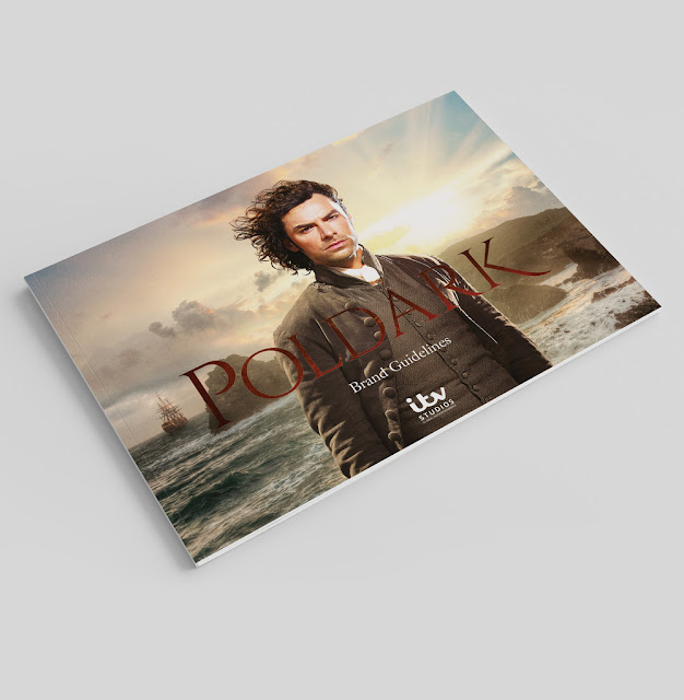 Poldark Brand Guide, style guide, LCDesign, ITVS GE, Aidan Turner