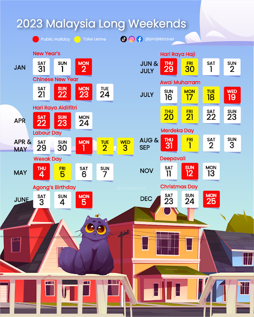 jadual cuti panjang