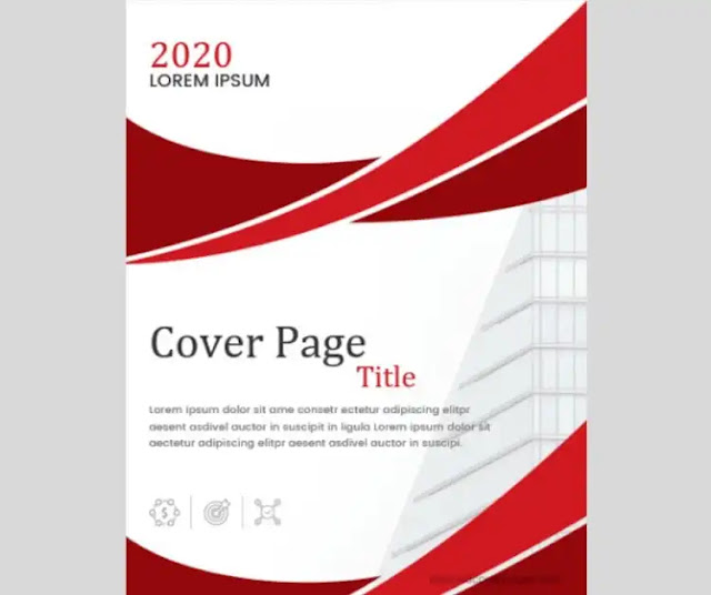 Cover Laporan Praktikum Red Style