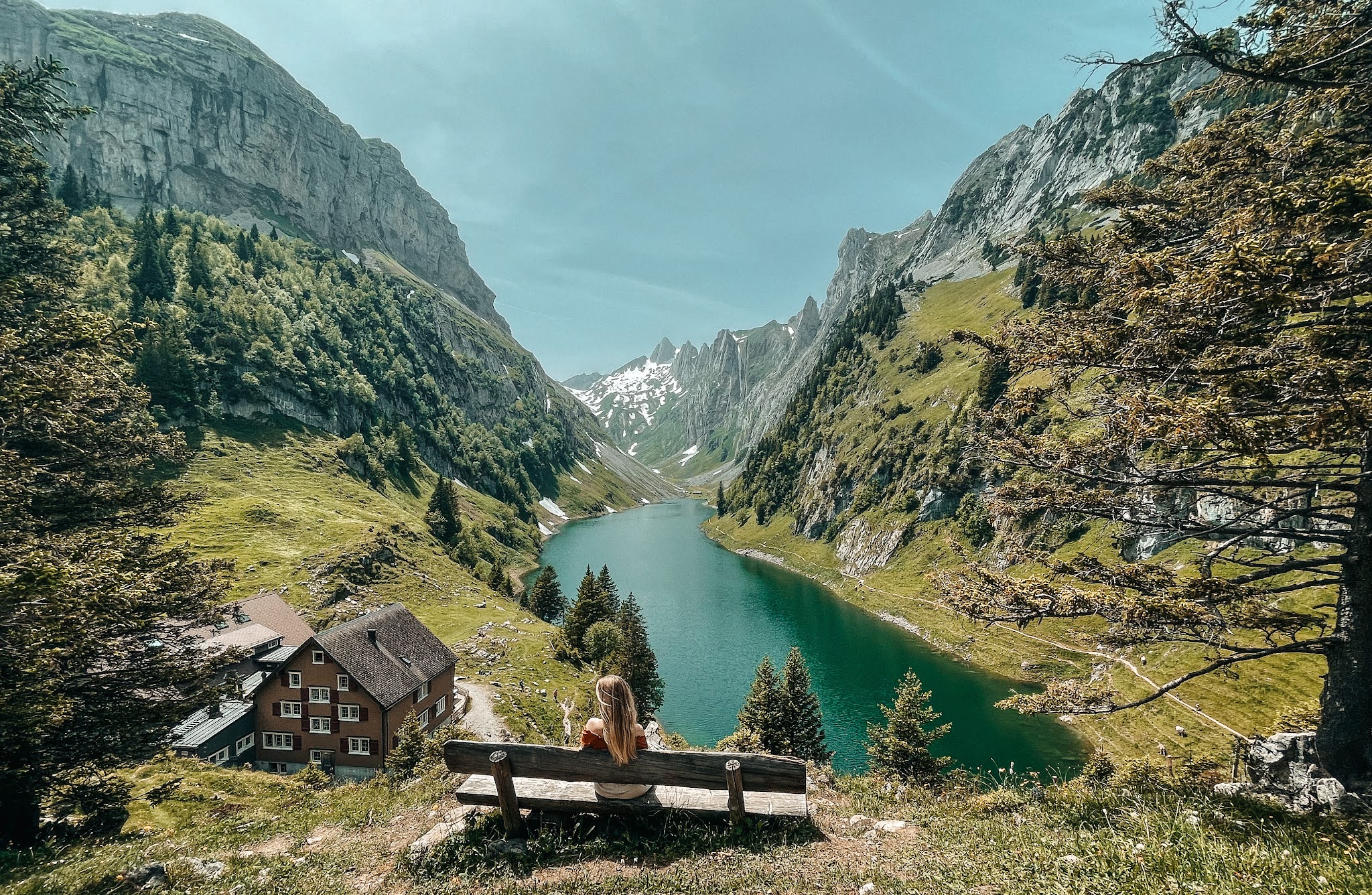 Alpstein Appenzeller Land schönste Wanderung Höhenweg Alp Sigel Bogartenlücke Fälensee Bollenwees Rösti Sämtiser See