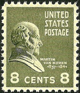 Martin Van Buren 8 cent stamp