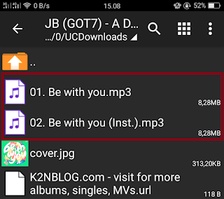 Cara Ekstak File Album Zip/Rar dari K2nBLOG.com