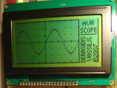 Microcontroller AVR Oscilloscope