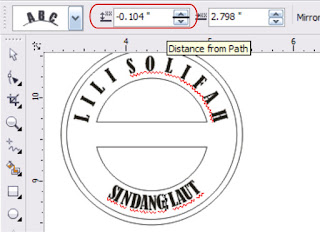 parameter pada Distance from path