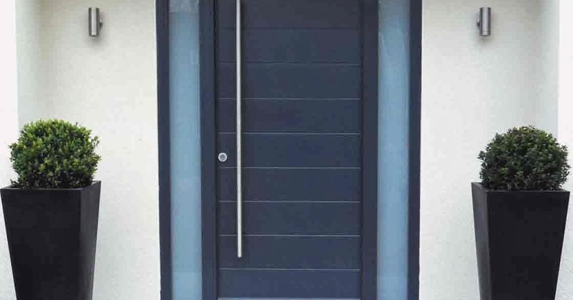 Contoh daun pintu yang cantik Desain Terbaru 2014