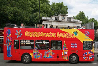 sight seeing bus tour-london hopoff