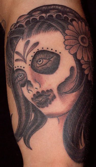 day of dead skull drawing. day of dead skull tattoos. day