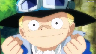 ワンピースアニメ 516話 サボ 幼少期 | ONE PIECE Episode 516