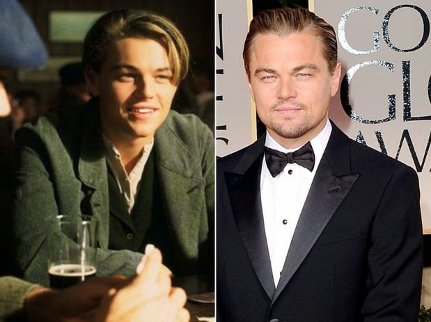 El antes y el después de los famosos