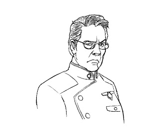 #16 Battlestar Galactica Coloring Page