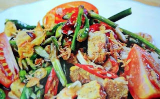 RESEP TUMIS GENJER ONCOM TERASI ENAK