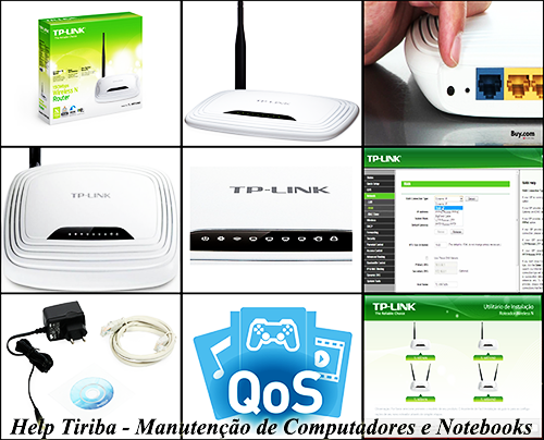 Roteador Wireless TP Link TL WR741N 150Mbps