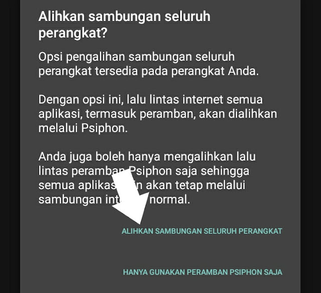 Cara Menggunakan Psiphon Pro