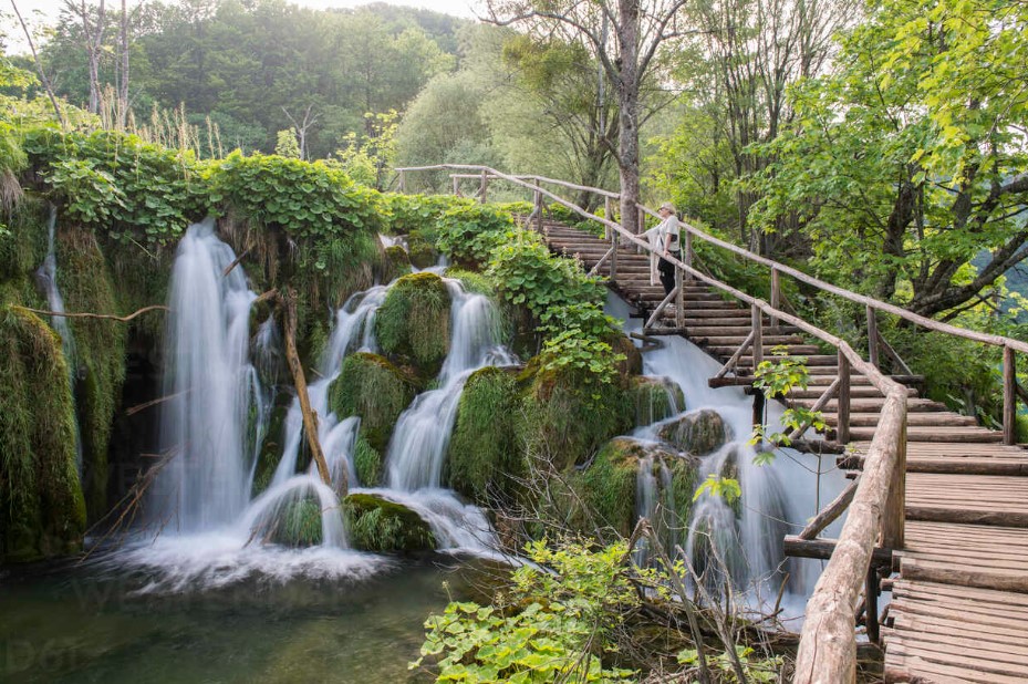 Beauty of Plitvice Lakes National Park in Croatia