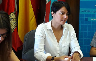 Rosa Luna, del Grupo Municipal Ciudadanos del Ayuntamiento de Ponferrada (León)