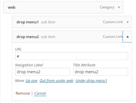 Cara Membuat Menu DropDown di Wordpress