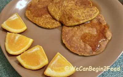 Spicy Pumpkin Protein Pancakes