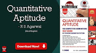 (Pdf) R S Agarwal Quantitative Aptitude Book PDF Free Download 