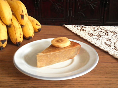 Bingka Pisang Recipe  @ http://treatntrick.blogspot.com