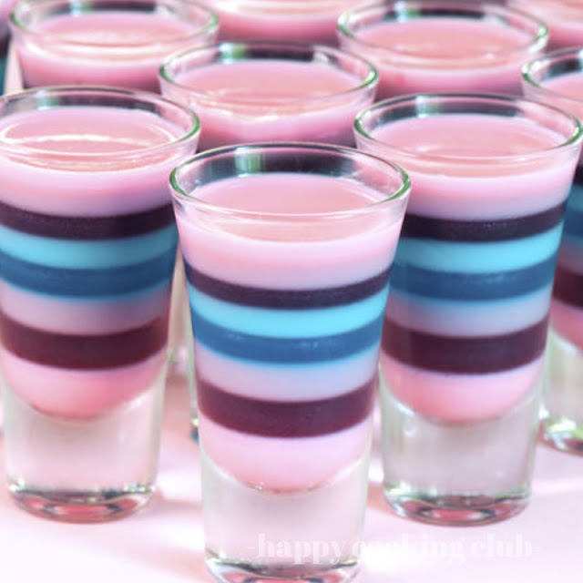 Sparkle Magic Jello Shots