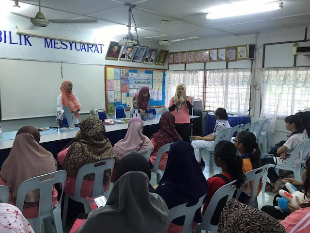 Kelas mekap percuma Nieve Beauty di SMJK Yoke Chuan Selangor