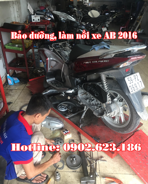 Chuyên Làm nồi xe Honda Airblade 2016 chạy bốc mạnh, ít hao xăng