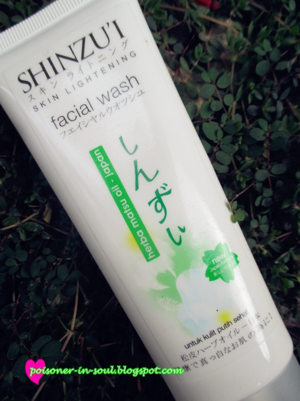  26 Review Shinzu i Skin  Lightening Facial Wash 