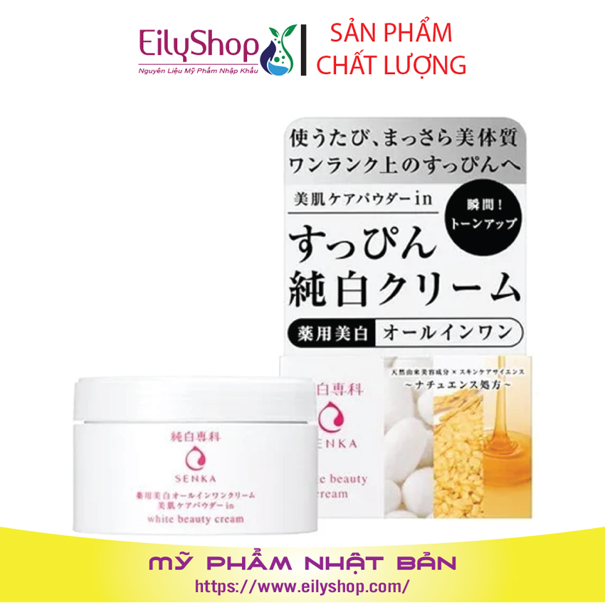 Kem dưỡng ẩm Shiseido Senka trắng da 100g Shop Mỹ Phẩm Nhập Khẩu Thailan