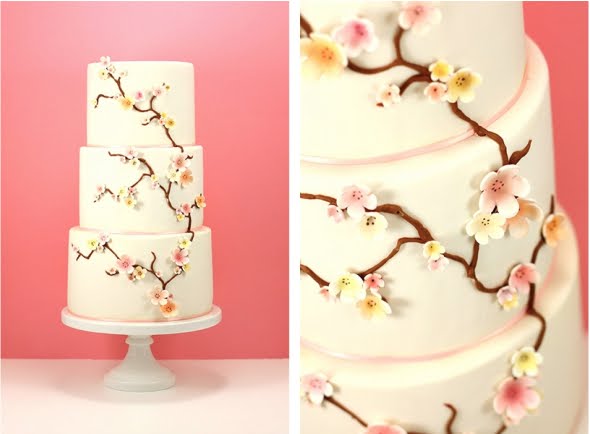 cherry blossom for wedding car decorations