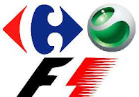 Logo Carrefour-Sony Ericsson-Formula 1