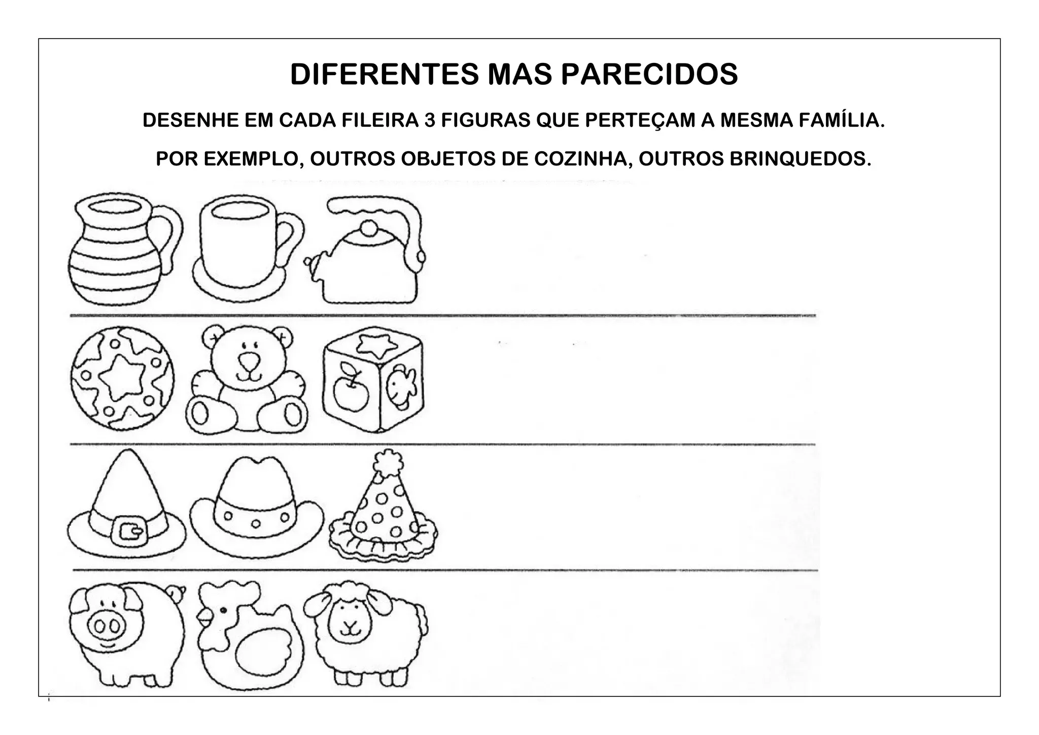 Educação Infantil Atividades