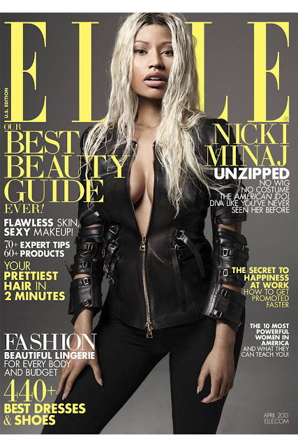 Nicki Minaj elle shoot