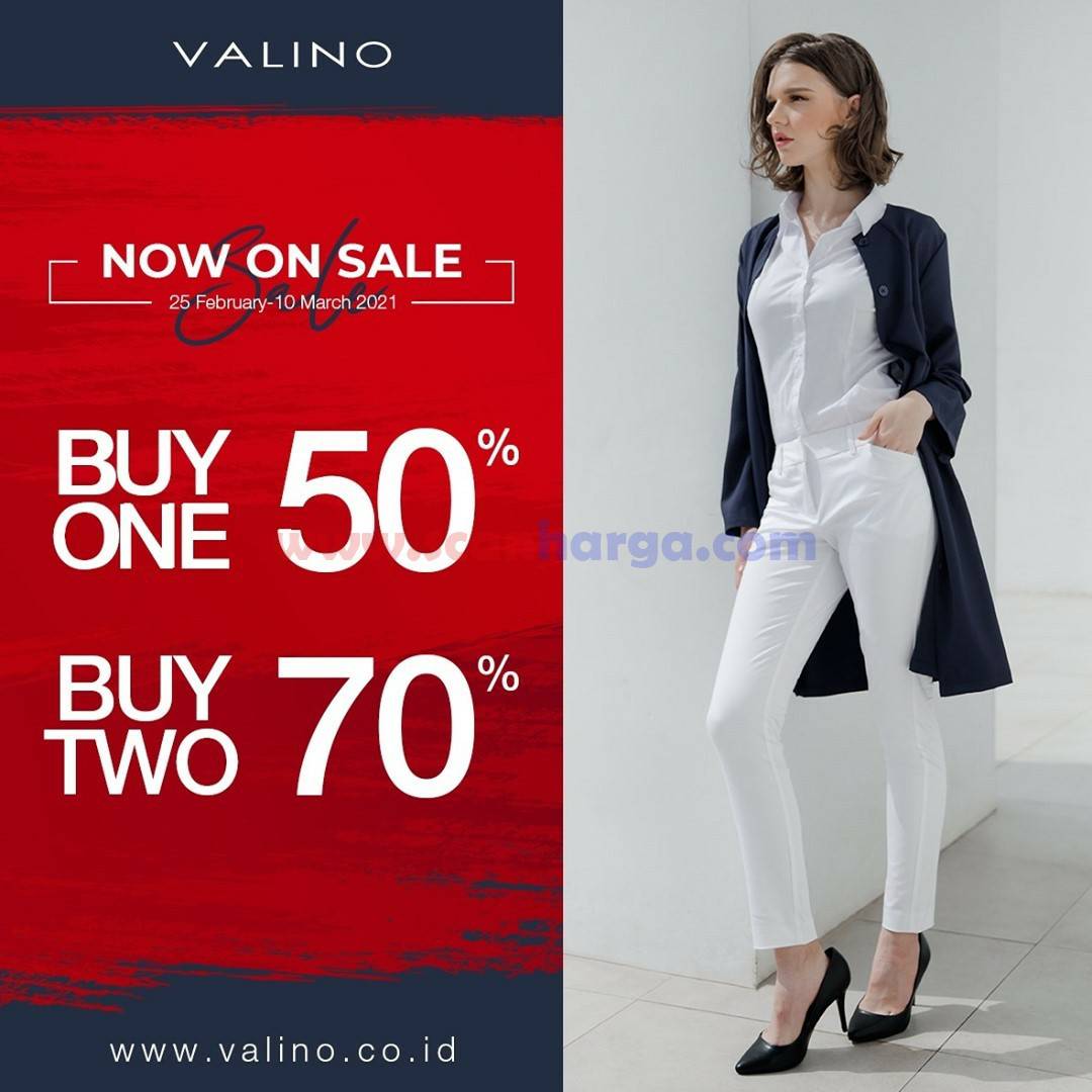 AEON Store Promo VALINO! Now On Sale Buy One 50% or Buy Two Disc. 70%