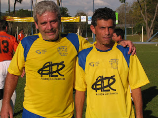 Os atacantes Luizão Pisani e Luy Salomão, da Aliança Cerâmica (veterano), marcaram cinco gols na rodada inicial 