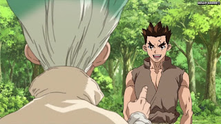 ドクターストーンアニメ 1期2話 大木大樹 Oki Taiju CV.古川慎 Dr. STONE Episode 2