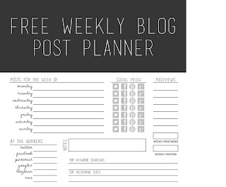 10 best FREE blog planners to kick start 2017