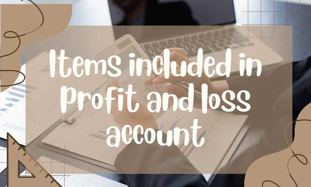 Items included in profit and loss account