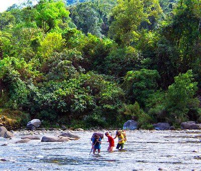 trekking near Putao in Kachin state