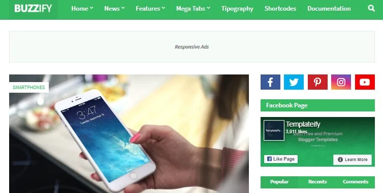 Buzzify Blogger Template Buzzify Blogger Template