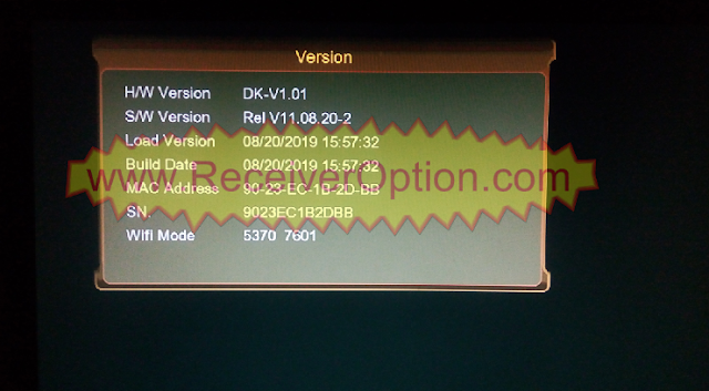 RED VISION P12 HD RECEIVER AUTO POWERVU KEY NEW SOFTWARE