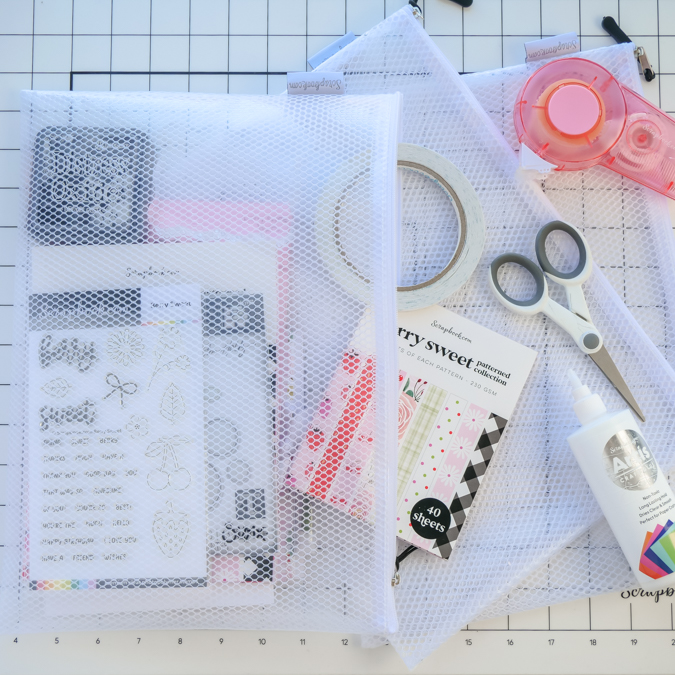 Just What Is a Crafty Storage Pouch | Work Space Wednesday | JamiePate.com
