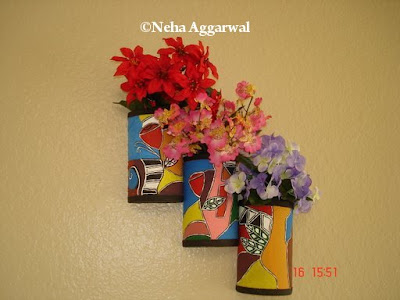 Craft Ideas  Waste Material on Flower Pots From Waste Material     Craftziners